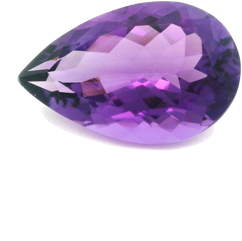 9.22 carat PURPLE Pear Amethyst (1)