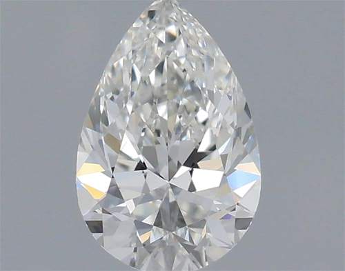 0.4 carat H-VVS2 Natūralus Pear Deimantas (1)