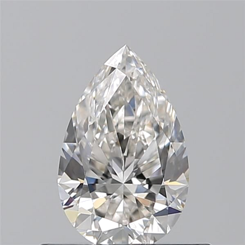 0.57 carat H-VVS2 Natūralus Pear Deimantas (1)