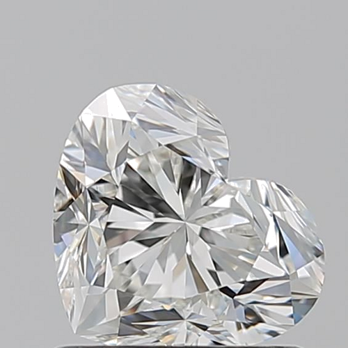 1.01 carat I-VVS1 Natūralus Heart Deimantas (1)