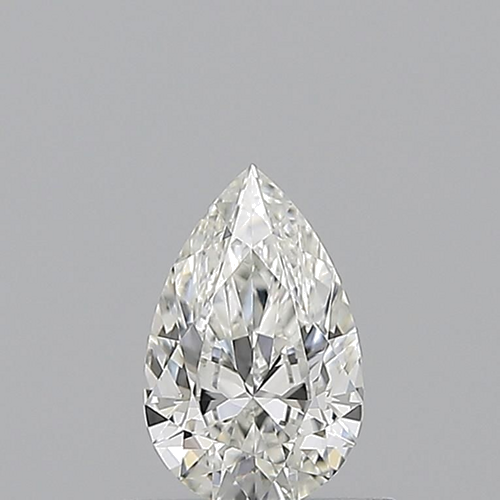 0.51 carat G-VVS2 Natūralus Pear Deimantas (1)