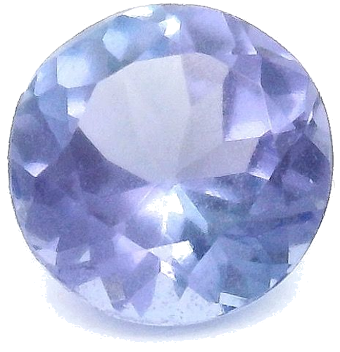 0.59 carat BLUE Round Tanzanite (1)