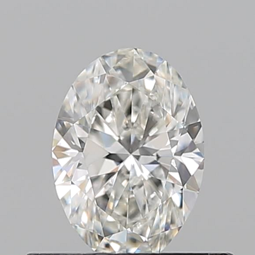 0.5 carat H-VS1 Natūralus Oval Deimantas (1)