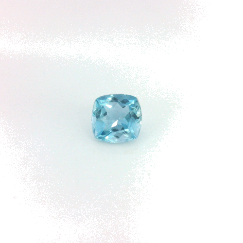0.45 carat BLUE Cushion Aquamarine (1)