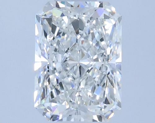 0.7 carat F-SI1 Natūralus Radiant Deimantas (1)