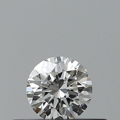 0.19 carat F-VVS1 Excellent cut Natūralus Round Deimantas (1)