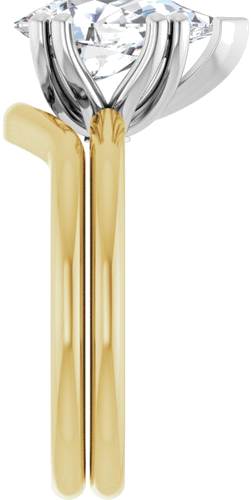 Sužadėtuvių Žiedas „Twin-Prong Octet® Solitaire“ 14k yellow/white gold Pear 11.5mm x 7mm (9)