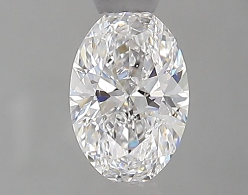 0.5 carat D-VS2 Natūralus Oval Deimantas (1)