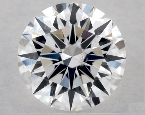 0.38 carat D-SI2 Excellent cut Natūralus Round Deimantas (1)