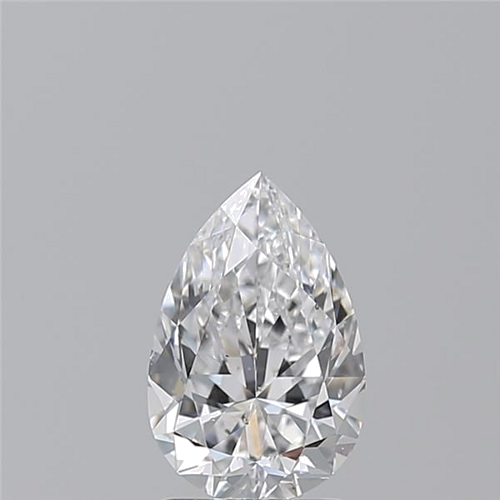 1.7 carat D-SI1 Natūralus Pear Deimantas (1)