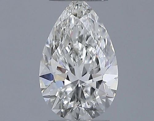 0.53 carat H-VVS1 Natūralus Pear Deimantas (1)