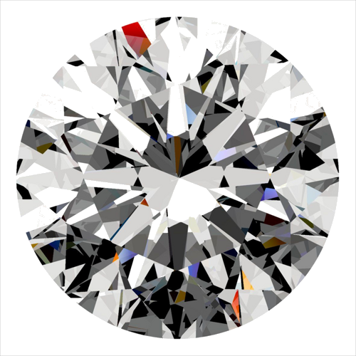 0.34 carat G-VVS1 Excellent cut Natūralus Round Deimantas (1)