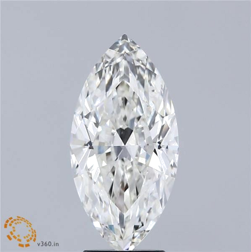 3.03 carat J-VVS1 Natūralus Marquise Deimantas (1)