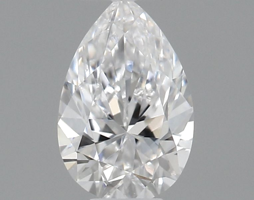 0.25 carat D-VS1 Natūralus Pear Deimantas (1)