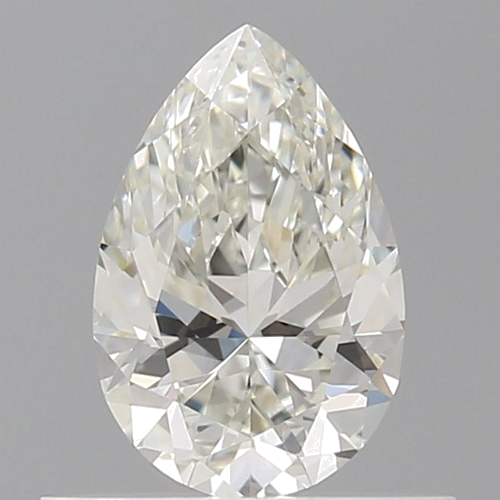 0.5 carat J-VVS1 Natūralus Pear Deimantas (1)