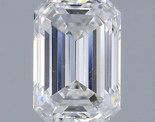 0.51 carat F-SI1 Natūralus Emerald Deimantas (1)