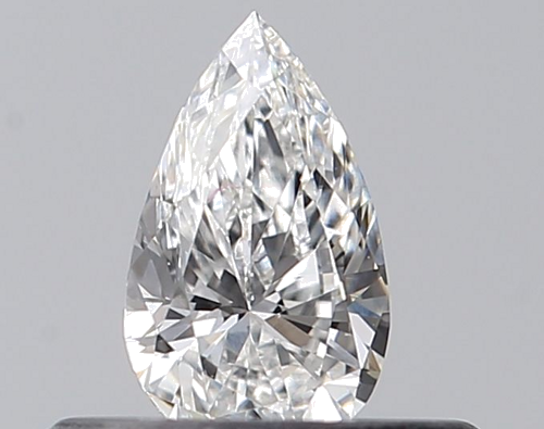 0.28 carat F-VS1 Natūralus Pear Deimantas (1)