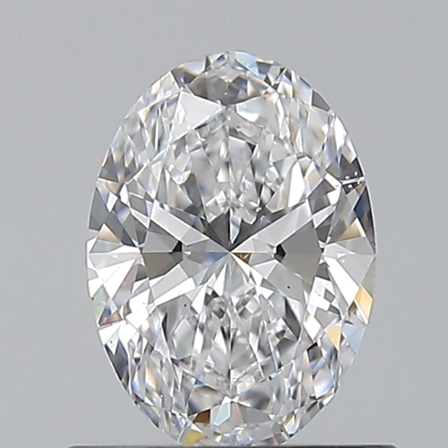 0.7 carat D-VS2 Natūralus Oval Deimantas (1)