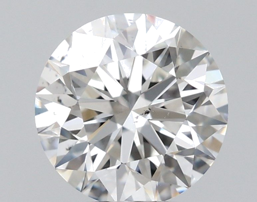 1.0 carat F-SI1 Excellent cut Natūralus Round Deimantas (1)