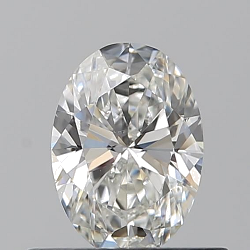 0.51 carat G-VS2 Natūralus Oval Deimantas (1)