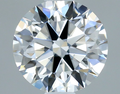 0.58 carat F-VVS1 Excellent cut Natūralus Round Deimantas (1)