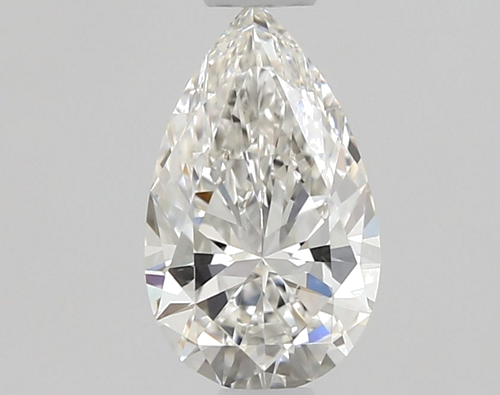 0.5 carat G-VVS2 Natūralus Pear Deimantas (1)