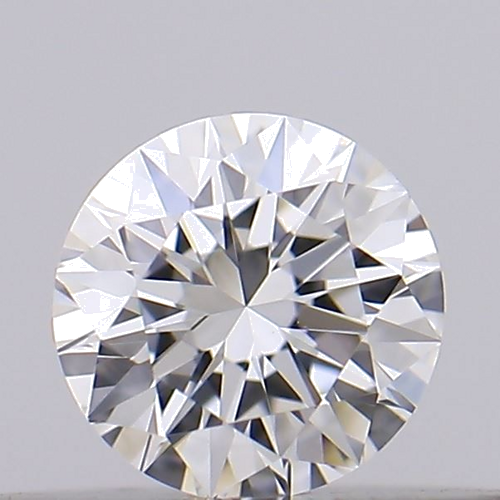0.15 carat F-VVS1 Excellent cut Natūralus Round Deimantas (1)