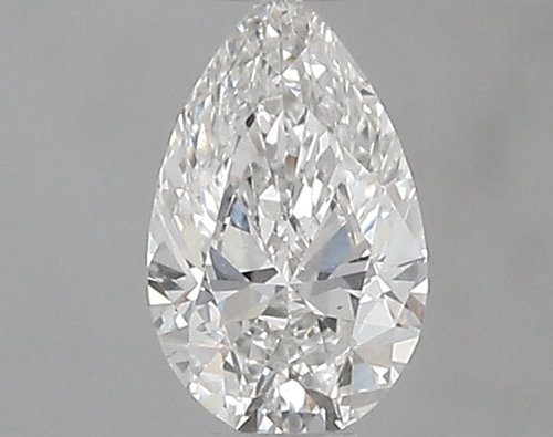 0.3 carat F-SI1 Natūralus Pear Deimantas (1)
