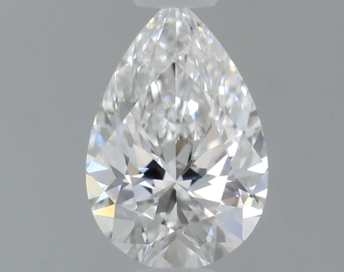0.28 carat F-VVS1 Natūralus Pear Deimantas (1)
