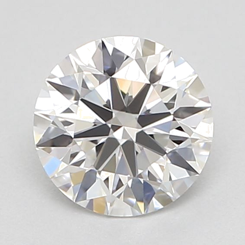0.42 carat F-VVS2 Excellent cut Natūralus Round Deimantas (1)