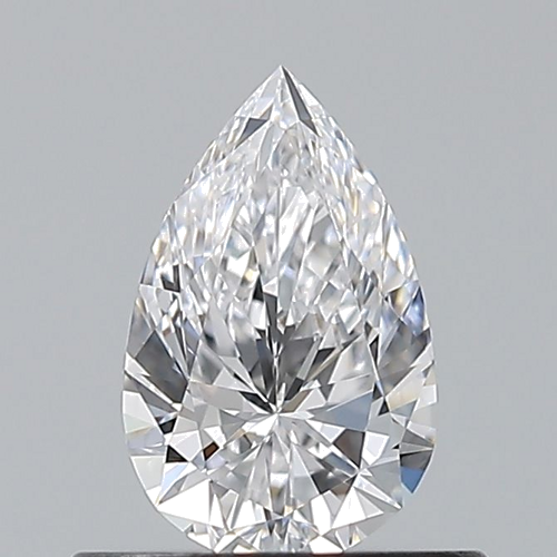 0.5 carat D-VS1 Natūralus Pear Deimantas (1)