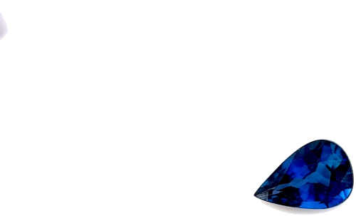 0.54 carat BLUE Pear Safyras (1)