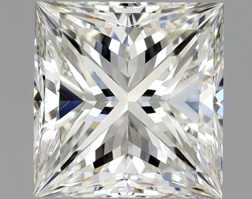 1.7 carat I-VVS2 Natūralus Princess Deimantas (1)