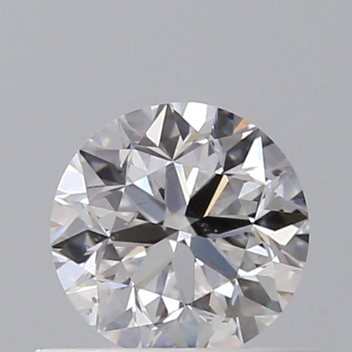 0.46 carat D-SI1 Very Good cut Natūralus Round Deimantas (1)