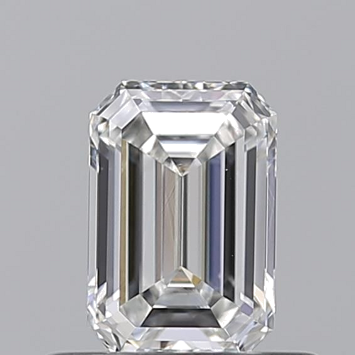 0.51 carat F-VVS2 Natūralus Emerald Deimantas (1)