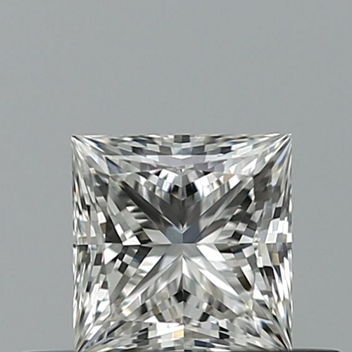 0.41 carat H-VVS2 Natūralus Princess Deimantas (1)
