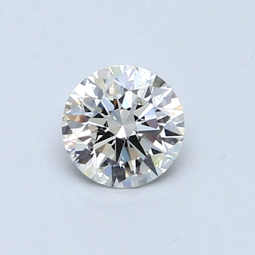 0.51 carat I-SI1 Excellent cut Natūralus Round Deimantas (1)