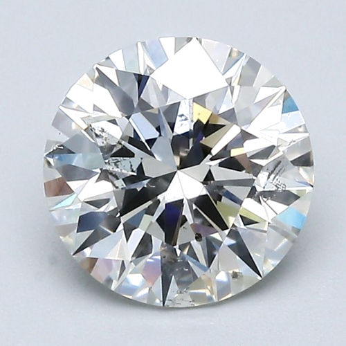 2.0 carat H-SI2 Excellent cut Natūralus Round Deimantas (1)