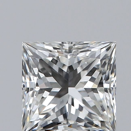 0.51 carat H-VVS1 Natūralus Princess Deimantas (1)
