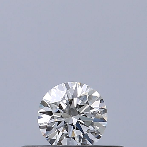 0.19 carat F-VVS1 Excellent cut Natūralus Round Deimantas (1)