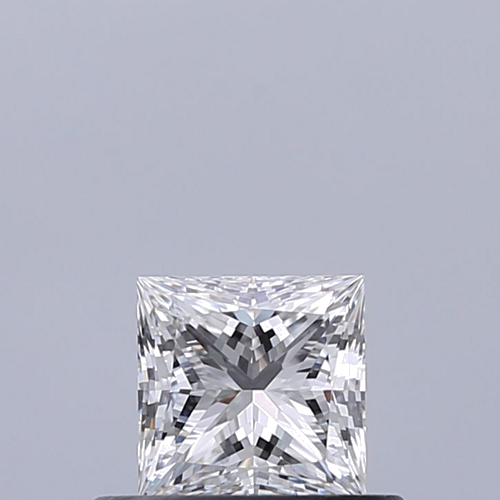 0.45 carat E-VVS2 Natūralus Princess Deimantas (1)