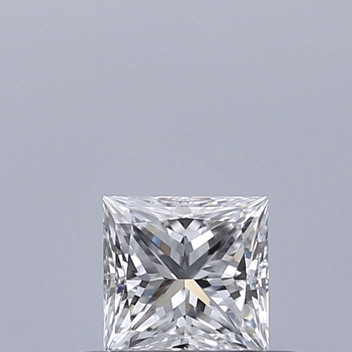 0.3 carat D-VVS1 Natūralus Princess Deimantas (1)