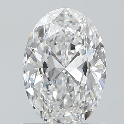 0.7 carat D-VVS2 Natūralus Oval Deimantas (1)