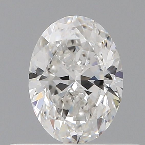 0.4 carat E-VVS1 Natūralus Oval Deimantas (1)