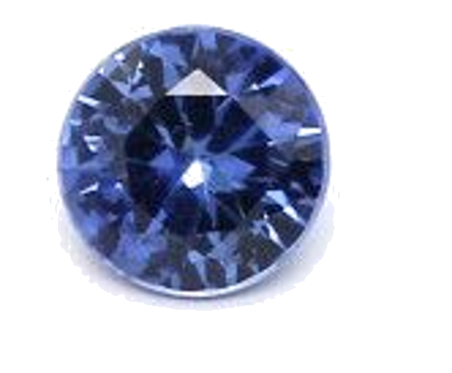 0.14 carat BLUE BRILLIANT cut Round Safyras (1)