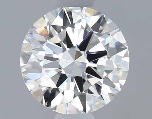 0.5 carat F-VS1 Excellent cut Natūralus Round Deimantas (1)