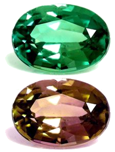 0.36 carat GREEN Oval Alexandrite (1)