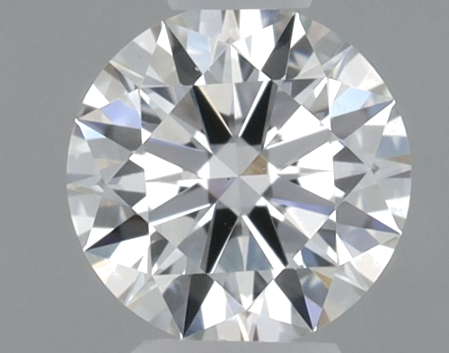 0.31 carat F-VVS2 Excellent cut Natūralus Round Deimantas (1)
