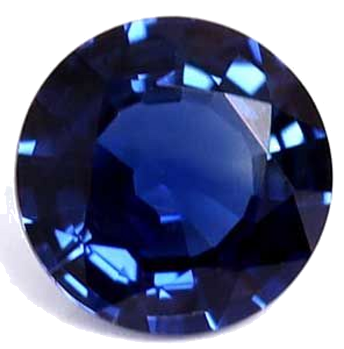 0.59 carat BLUE Round Safyras (1)