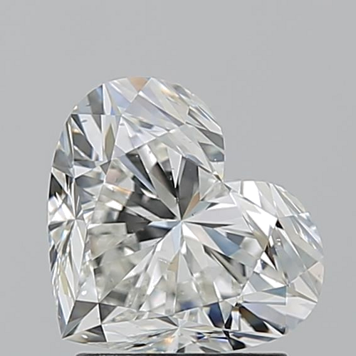 2.01 carat I-SI1 Natūralus Heart Deimantas (1)